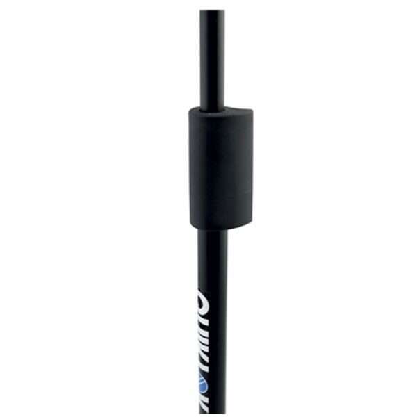 QuikLok A302 BK AM Microlite US thread, tripod microphone stand w/fixed boom - Image 3