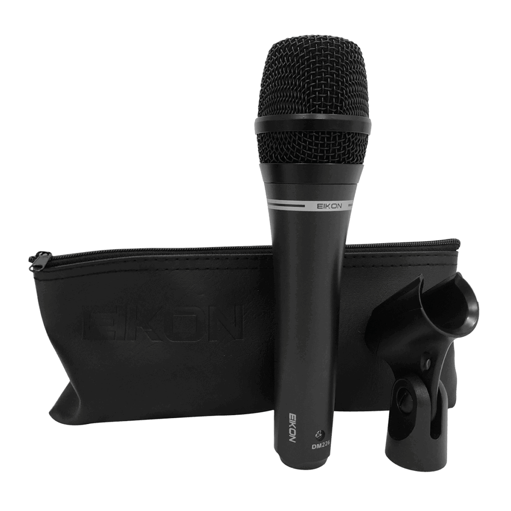 Eikon DM226 Vocal Dynamic Microphone With Bag & Clip