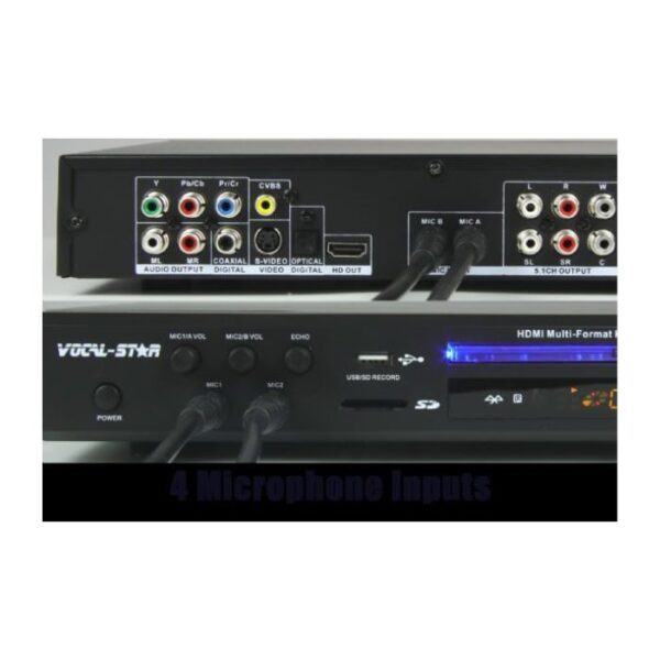 Vocal Star VS-800 CDG DVD Mp3+G Karaoke Player - Image 4