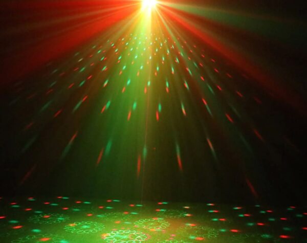 Ultimate Laser RGB Sound Activated LED Disco Ball Party Light - Image 4